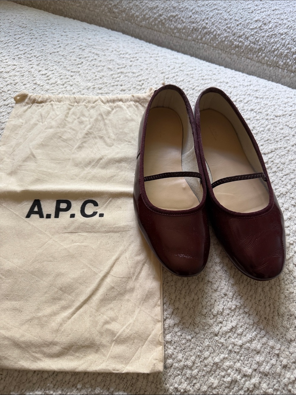 A.P.C. Swan Ballet Flat